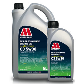 Millers Oils EE Performance C3 5w-30 5w30 Fully Synthetic Engine Oil 6L