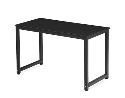 Millhouse Computer Desk Office Study Desk Computer PC Laptop Table Dining Gaming  Home Office Study LK009 Black-Black