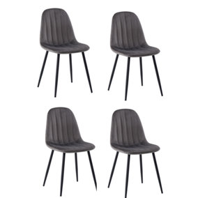 B&q grey online chair