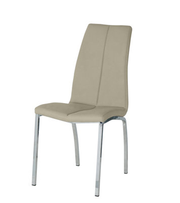 Mink colour dining online chairs