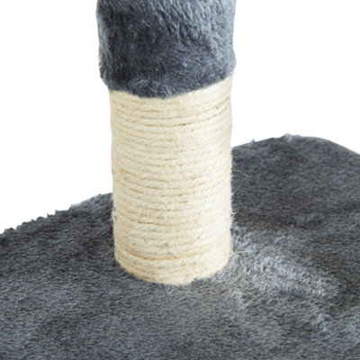 Milo & Misty Cat Tree 146cm Multilevel Cat Tower with Sisal Scratching Posts, Ladder and Hammock