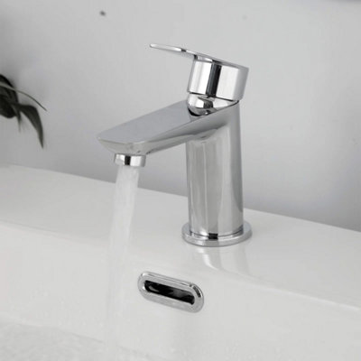Milton Chrome Basin & Bath Filler Tap Chrome Premium Brassware - 3