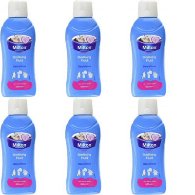 milton-sterilising-fluid-500ml-pack-of-6-diy-at-b-q