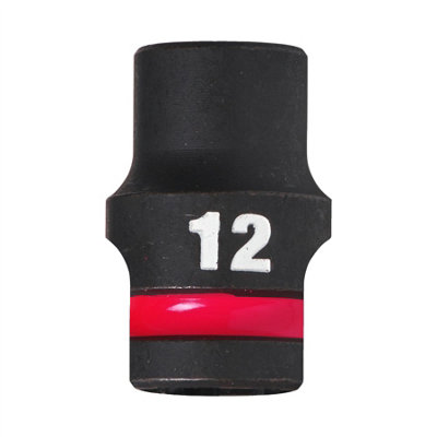 Milwaukee - 1/2"  SHOCKWAVE™ IMPACT DUTY Impact Socket - Standard - 12mm