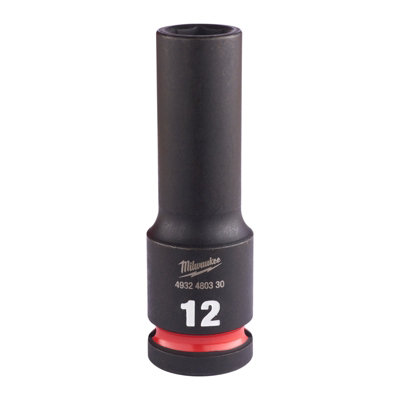 Milwaukee 12mm Deep Impact Socket 1/2" Inch Square Drive 4932480330