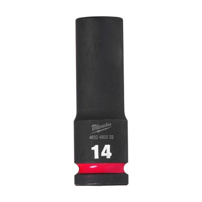 Milwaukee 14mm Deep Impact Socket 1/2" Inch Square Drive 4932480332
