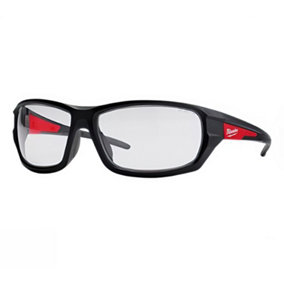Milwaukee 48732020 Hi Performance Safety Protective Glasses Fog-Free - Clear