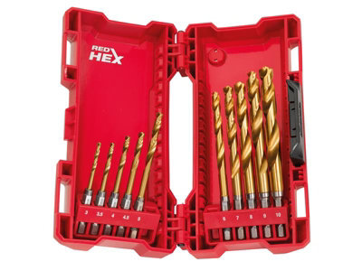 Milwaukee 48894759 SHOCKWAVE HSS Ground Titanium Metal Drill Bit