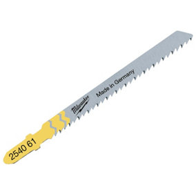 Milwaukee 4932254061 Splinter Free Wood Cut Jigsaw Blade 5 Pack T101B MIL2254061