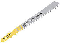 Milwaukee 4932254071 Wood Plastic Cutting Jigsaw Blade 5 Pack T111C MIL2254071