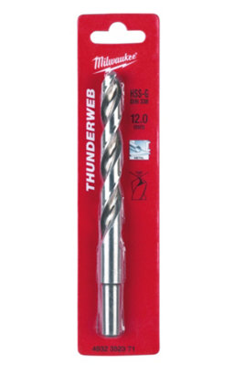 Milwaukee 4932352371 HSS-G THUNDERWEB Metal Drill Bit 120mm OL:151mm WL:101mm