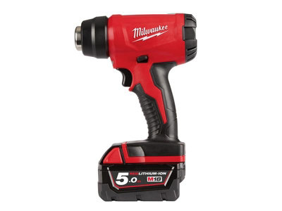 Milwaukee 4933459773 M18 BHG-502 Cordless Heat Gun 18V 2 x 5.0Ah Li-ion