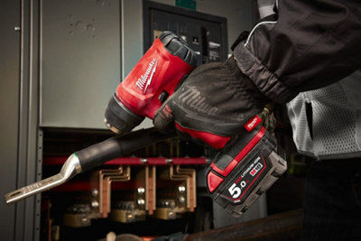 Milwaukee 4933459773 M18 BHG-502 Cordless Heat Gun 18V 2 x 5.0Ah Li-ion - 6