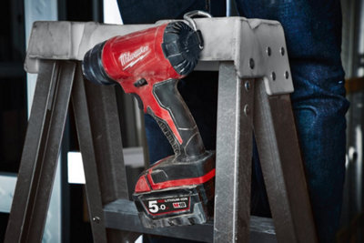 Milwaukee 4933459773 M18 BHG-502 Cordless Heat Gun 18V 2 x 5.0Ah Li-ion - 8