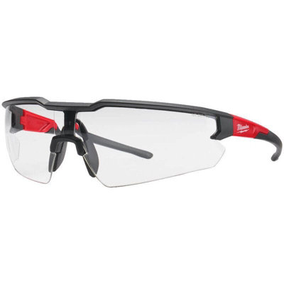 Milwaukee Enhanced Safety Glasses Clear Lens Anti-Fog