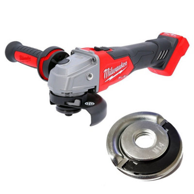 Milwaukee FUEL Brushless Angle Grinder 18V Cordless Slide Switch ...