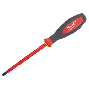 Milwaukee Hand Tools - VDE Slotted Screwdriver 5.5 x 125mm