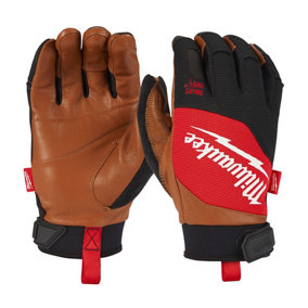 Milwaukee - Hybrid Leather Gloves - 11/XXL - 1 Piece