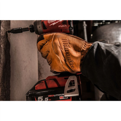 Milwaukee - Leather Gloves - 10/XL - 1 Piece