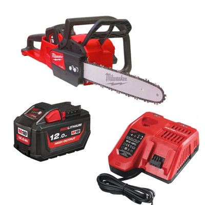 Milwaukee chainsaw deals with 12.0 battery