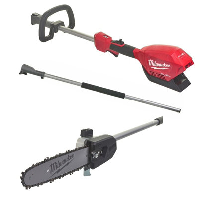 Milwaukee best sale extended chainsaw