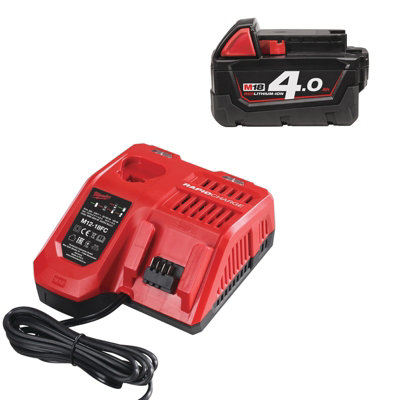 Milwaukee M18B4 18V 4.0Ah Li ion Battery 4932430063 M12 18FC