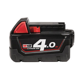 Milwaukee M18B4 REDLITHIUM-ION Slide Battery Pack 18V 4.0Ah Li-ion 4932430063