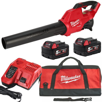 Milwaukee backpack online blower