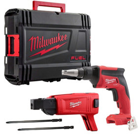 Milwaukee M18FSG 18V Fuel Drywall Screw Gun Brushless Screwdriver with Autofeed