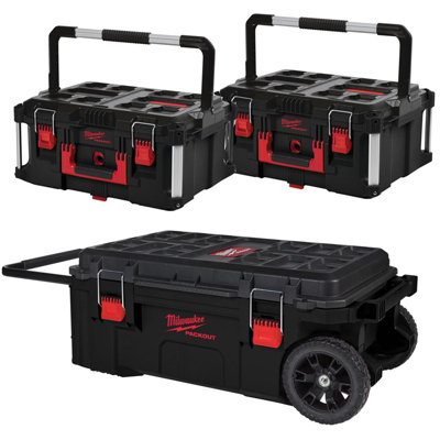 Milwaukee jobsite clearance tool box