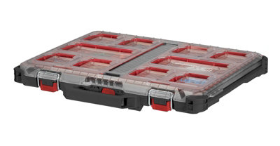 Milwaukee PACKOUT Slim Organiser Stacking Tool Fixings Case IP65 4932471064