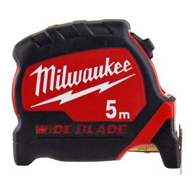 Milwaukee - Premium Wide Blade Tape Measure 5m