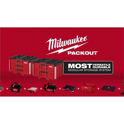 Milwaukee red packout sales