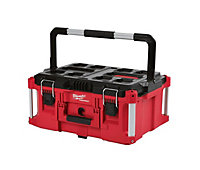 Milwaukee Red Packout Large Tool Box Capacity 100 Lbs - Mlw48-22-8425