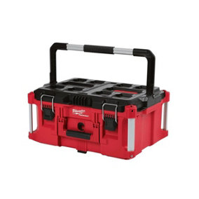 Milwaukee Red Packout Large Tool Box Capacity 100 Lbs - Mlw48-22-8425