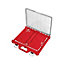 Milwaukee Red Packout Low Profile Organizer With 10 Removable Bins With Dividers