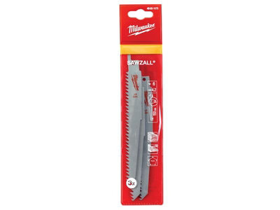 Milwaukee  48005036 Multi-Material Sawzall Blade  5 Pack