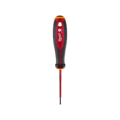 Milwaukee - Tri-Lobe VDE Screwdriver - Slotted 0.4 x 2.5 x 75