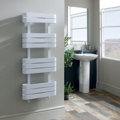 Mimas Designer Radiator White 850 x 500mm