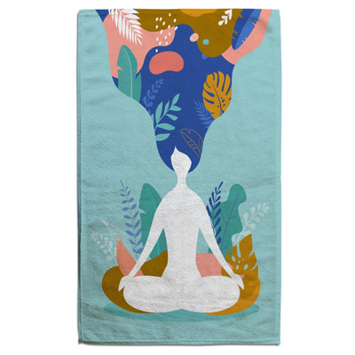 mindfulness, meditation and yoga (Bath Towel) / Default Title Price Comparisons | Compare The Build