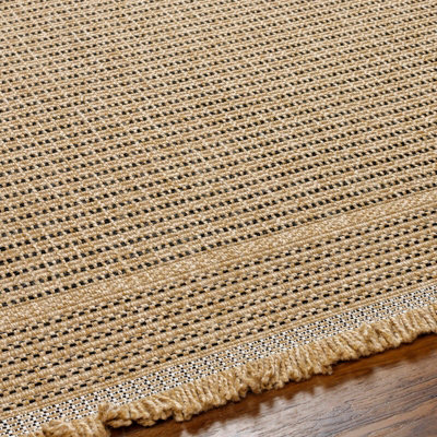 MINDY In- & Outdoor Cottage Jute-Look Beige Area Rug 160 x 213 cm