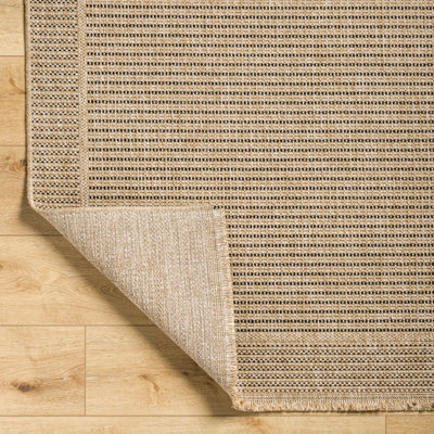 MINDY In- & Outdoor Cottage Jute-Look Beige Area Rug 160 x 213 cm