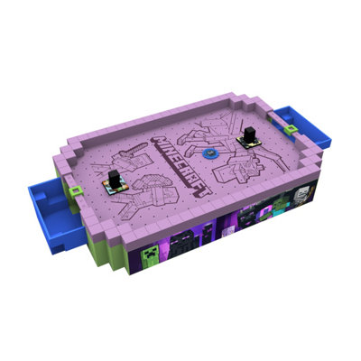 Table De Air Hockey Minecraft COLORBABY - Licence Officielle, Électronique, Plateau 44x22.5 Cm - 10
