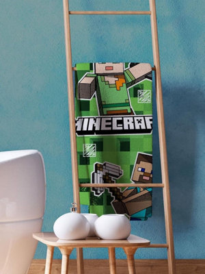 Minecraft Alpha Towel 100% Cotton