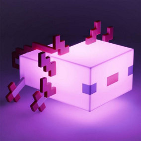 Minecraft Axolotl Cordless Table Light
