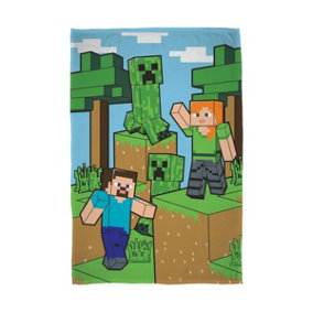 Minecraft Block Fleece Blanket