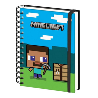 Minecraft Chibi A5 Notebook Multicoloured (21cm x 15.5cm x 1.8cm)