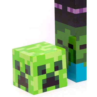 Minecraft - Stainless Steel Water Bottle - Grey Mob Characters - Video Game  Kids Water Bottle - 550ml on Vimeo