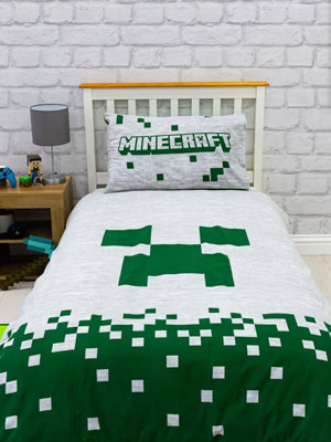 Minecraft pillowcase on sale
