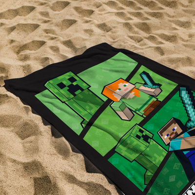 Minecraft Player 100% Cotton Towel
